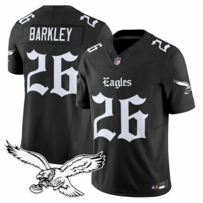 Philadelphia Eagles 'Gothic Philly Edition' Vapor Limited Jersey - All Stitched | NFL Jersey