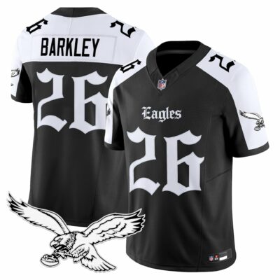 Philadelphia Eagles 'Gothic Philly Edition' Vapor Limited Jersey - All Stitched | NFL Jersey