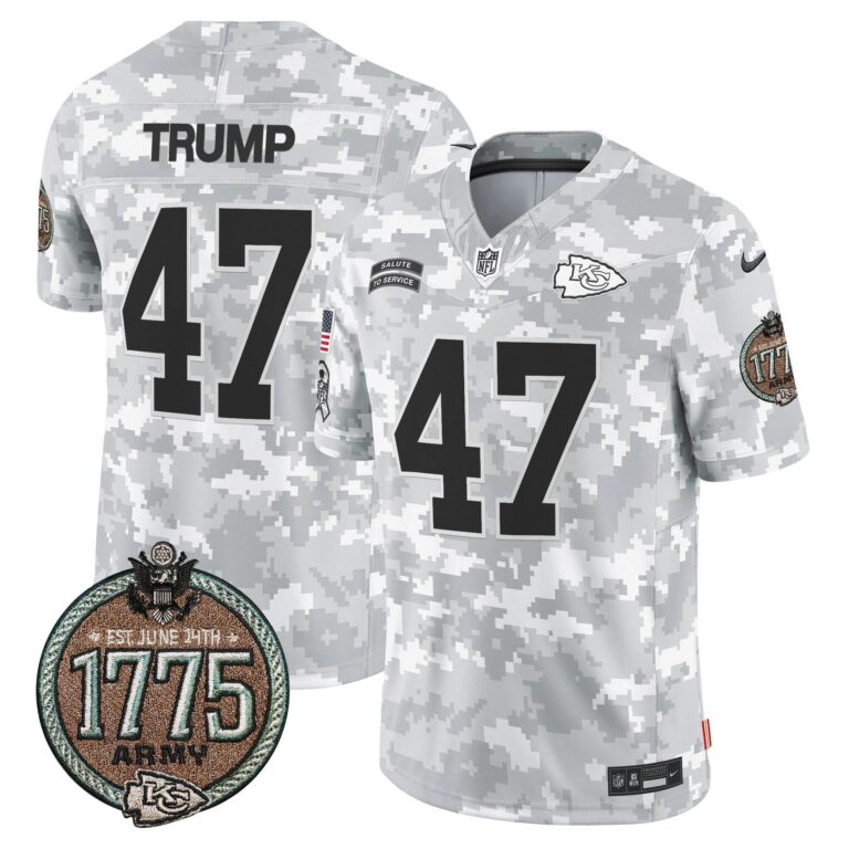 Chiefs 2025 Salute to Service Establishment Year Patch Vapor Limited Jersey - All Stitched