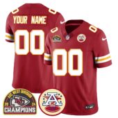 Chiefs Super Back 2 Back Patch Vapor Limited Custom Jersey - All Stitched | NFL Jersey