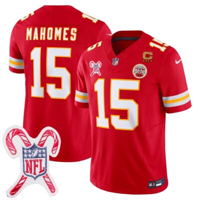Men's Kansas City Chiefs Limited Jersey - Christmas Patch | NFL Jersey