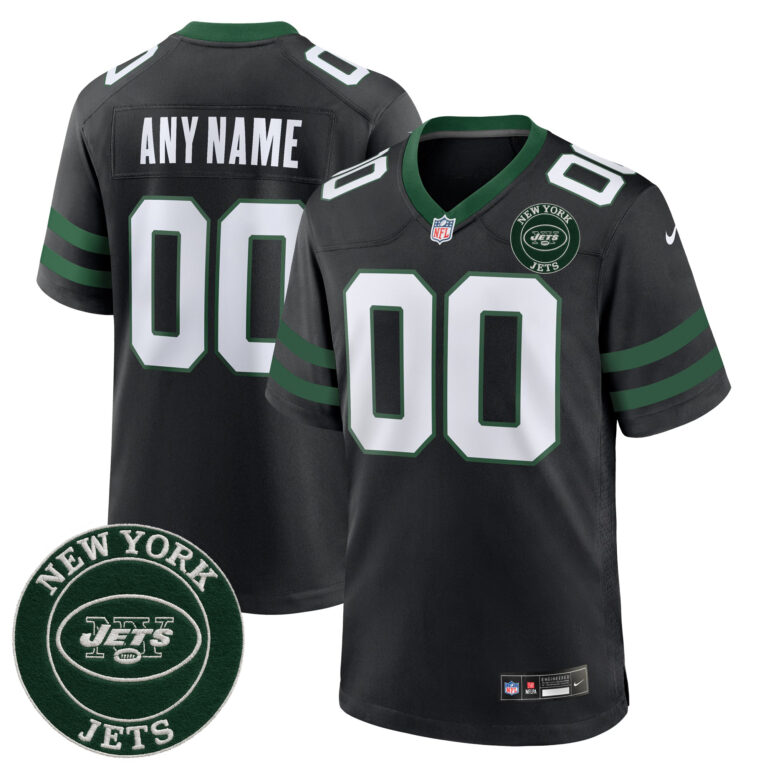 New York Jets Custom Game Jersey – All Stitched | NFL Jersey