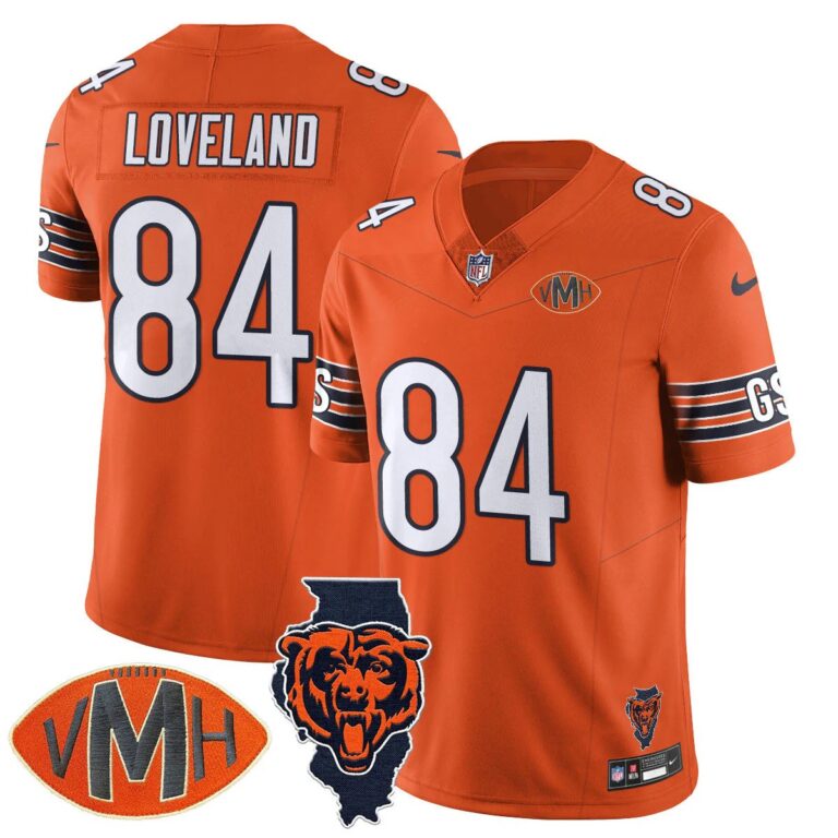 Chicago Bears Honor Virginia Halas McCaskey Jersey - All Stitched | NFL Jersey