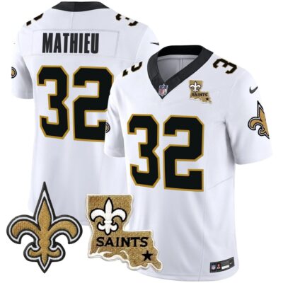 Saints Vapor Limited Jersey - New Orleans Patch - All Stitched | NFL Jersey