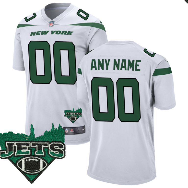 Custom New York Jets Legacy Game Jersey - All Stitched | NFL Jersey