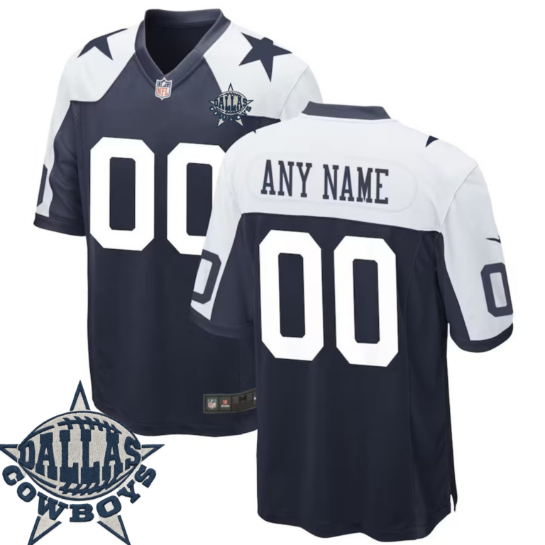 Dallas Cowboys Jersey 2025 Patch Custom - All Stitched | NFL Jersey