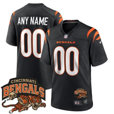Men's Cincinnati Bengals Logo 1967 Game Custom Jersey - All Stitched | NFL Jersey