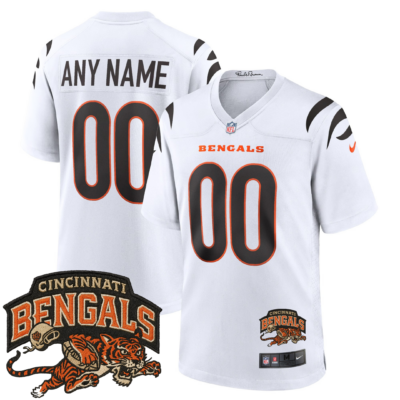 Men's Cincinnati Bengals Logo 1967 Game Custom Jersey - All Stitched | NFL Jersey