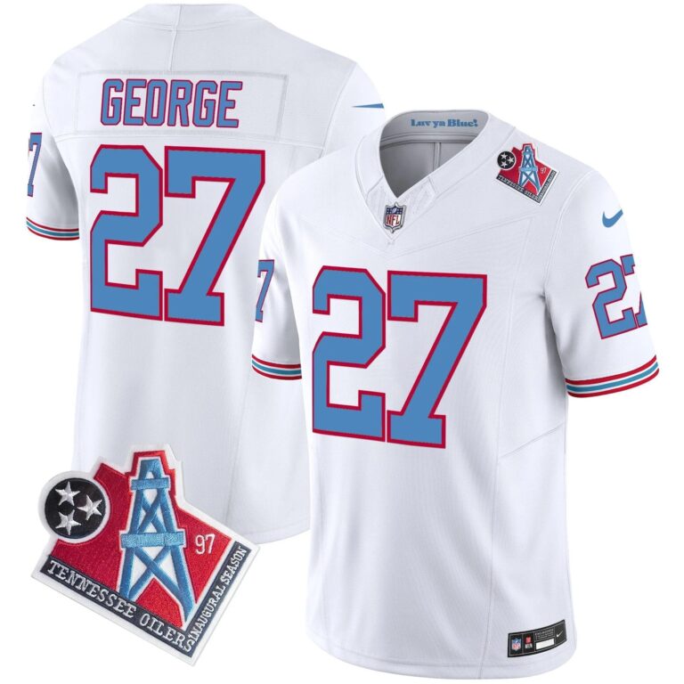 Titans 1997 Throwback Vapor Limited Jersey - All Stitched | NFL Jersey