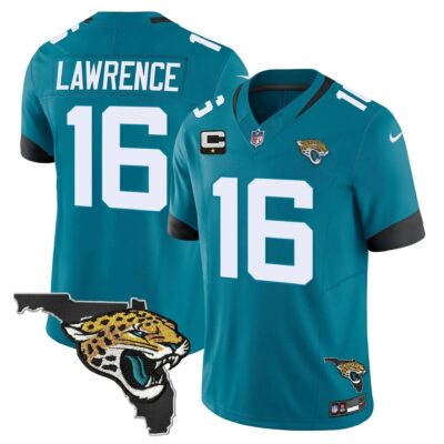 Jacksonville Jaguars Florida Patch Vapor Jersey - All Stitched | NFL Jersey Jacksonville Jaguars Florida Patch Vapor Jersey - All Stitched | NFL Jersey