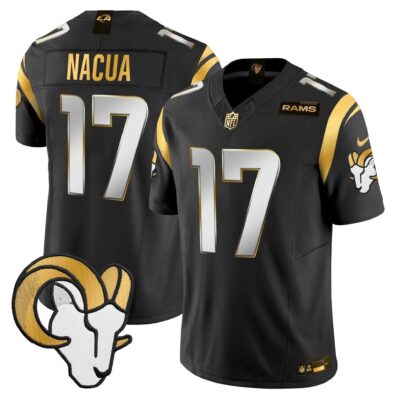 Los Angeles Rams 2024 Gold Vapor Limited Jersey - All Stitched | NFL Jersey Los Angeles Rams 2024 Gold Vapor Limited Jersey - All Stitched | NFL Jersey