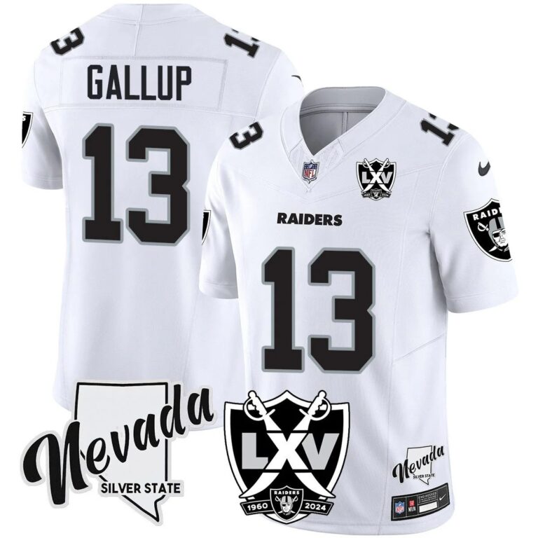 Raiders 2025 Vapor Limited Jersey - 65th Anniversary - All Stitched | NFL Jersey
