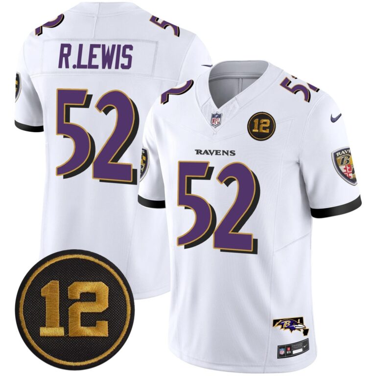 Ravens Jacoby Jones Patch Vapor Limited Jersey - All Stitched | NFL Jersey
