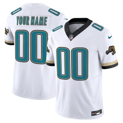 Jacksonville Jaguars Throwback Vapor Limited Custom Jersey - All Stitched | NFL Jersey
