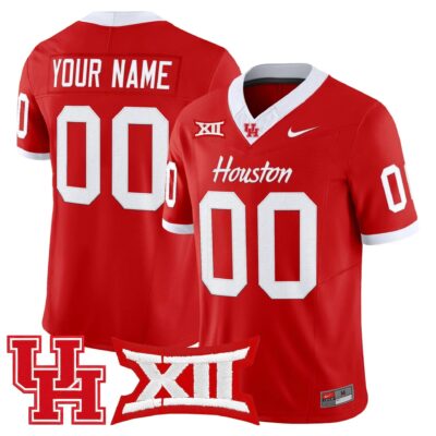 Houston Cougars 2025 Vapor Limited Custom Jersey - All Stitched | NFL Jersey