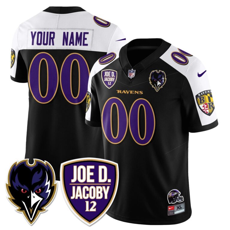 Custom Ravens Purple Rising 2024 Vapor Limited Jersey - All Stitched | NFL Jersey