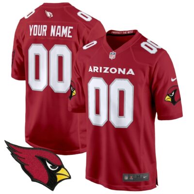 Arizona Cardinals 2024 Game Custom Jersey - All Stitched | NFL Jersey