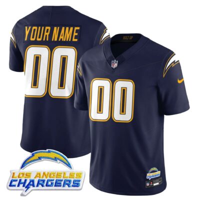 Los Angeles Chargers Alternate 2025 Custom Jersey - All Stitched | NFL Jersey