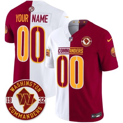 Washington Commanders 2024 Vapor Limited Custom Jersey - Est. 1932 Patch - All Stitched | NFL jersey