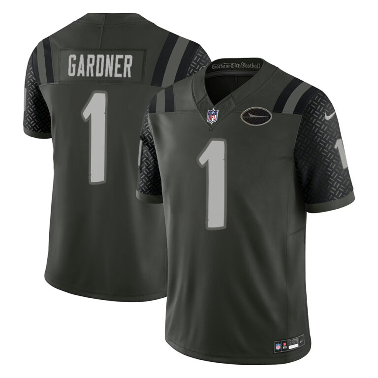 New York Jets Gotham Green 2025 Rivalries Collection Limited Jersey - All Stitched - Limited Jersey | NFL Jersey