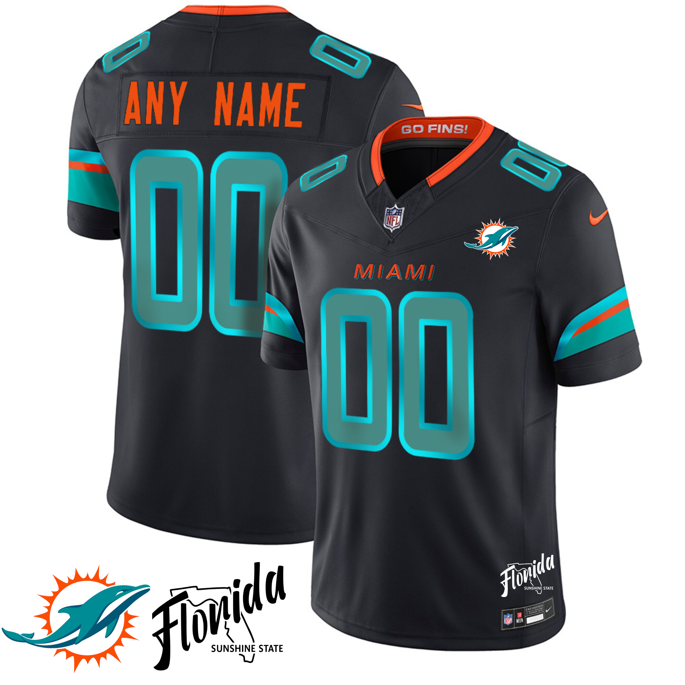 Miami Dolphins Pitch Blue 2025 Rivalries Collection State Patch Custom Limited Jersey - All Stitched - Limited Jersey | NFL Jersey Miami Dolphins Pitch Blue 2025 Rivalries Collection State Patch Custom Limited Jersey - All Stitched - Limited Jersey | NFL Jersey
