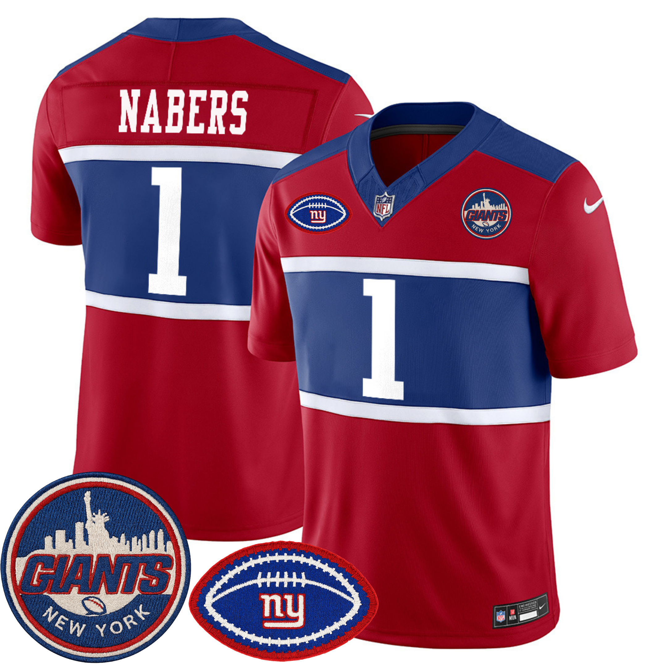 New York Giants NY Patch Commemorative Vapor Jersey – All Stitched | NFL Jersey New York Giants NY Patch Commemorative Vapor Jersey – All Stitched | NFL Jersey