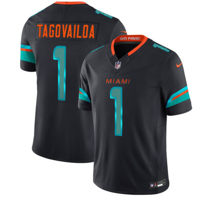 Miami Dolphins Pitch Blue 2025 Rivalries Collection Limited Jersey - All Stitched - Limited Jersey | NFL Jersey