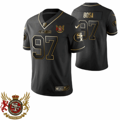 San Francisco 49ers Black Golden Edition 2019 Vapor Untouchable Limited Jersey – All Stitched | NFL Jersey San Francisco 49ers Black Golden Edition 2019 Vapor Untouchable Limited Jersey – All Stitched | NFL Jersey