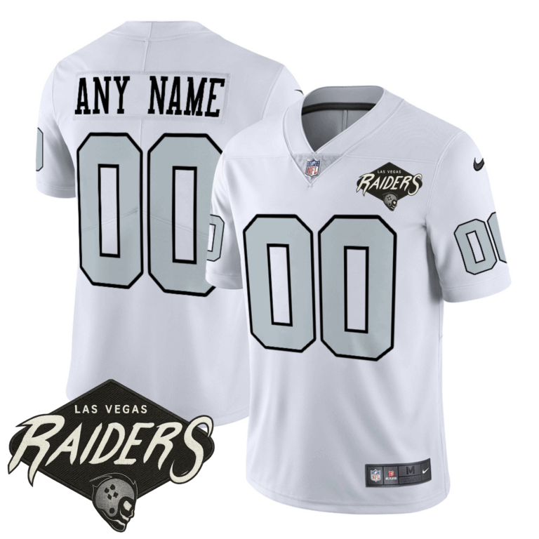 Las Vegas Raiders Custom Limited Jersey - All Stitched | NFL Jersey