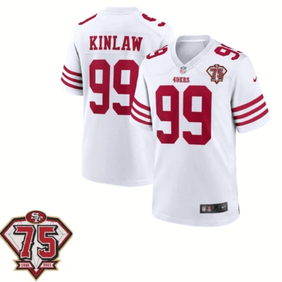San Francisco 49ers Color Rush Vapor Limited Jersey White 75th anniversary patch – All Stitched | NFL Jersey