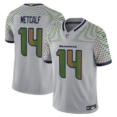 Seattle Seahawks Wolf Gray 2025 Rivalries Collection Limited Jersey - All Stitched - Limited Jersey | NFL Jersey