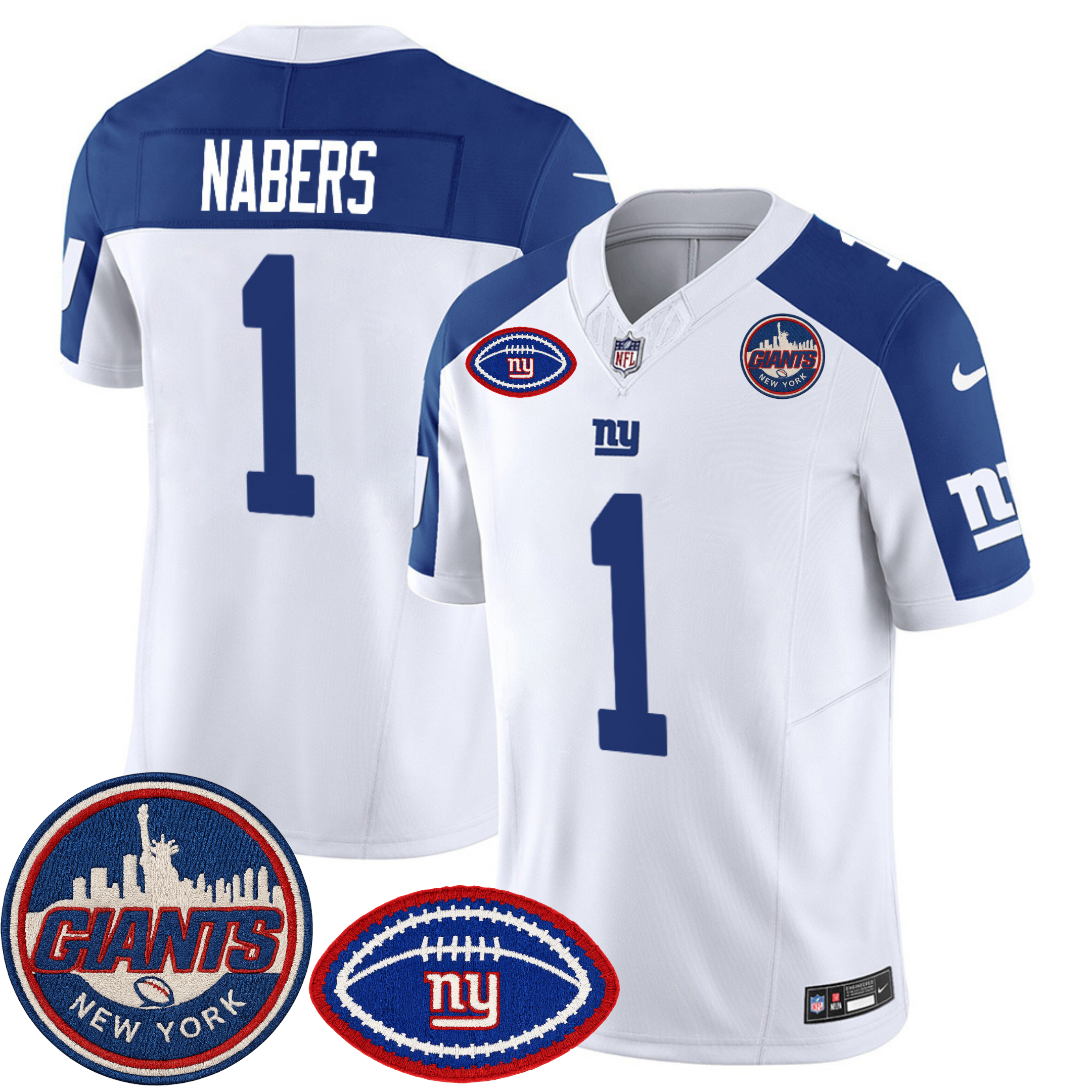 New York Giants NY Patch Commemorative Vapor Jersey – All Stitched | NFL Jersey New York Giants NY Patch Commemorative Vapor Jersey – All Stitched | NFL Jersey
