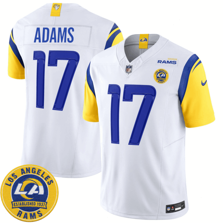 Los Angeles Rams Vapor F.U.S.E Est 1937 Game Jersey - All Stitched | NFL Jersey