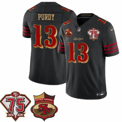 San Francisco 49ers Vapor F.U.S.E. Limited Rivalry 75th Anniversary Series Jersey – All Stitched | NFL Jersey