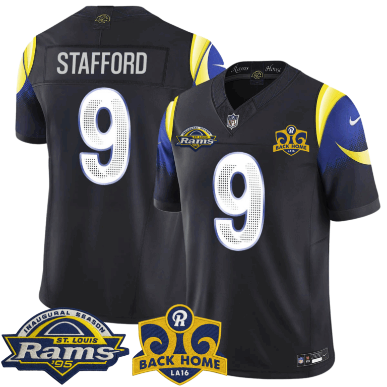 Los Angeles Rams Back Home Patch Limited Jersey - All Stitched | NFL Jersey