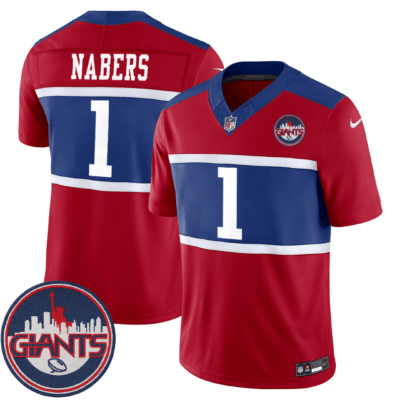 New York Giants State Patch Vapor Limited Jersey - All Stitched - Limited Jersey | NFL Jersey