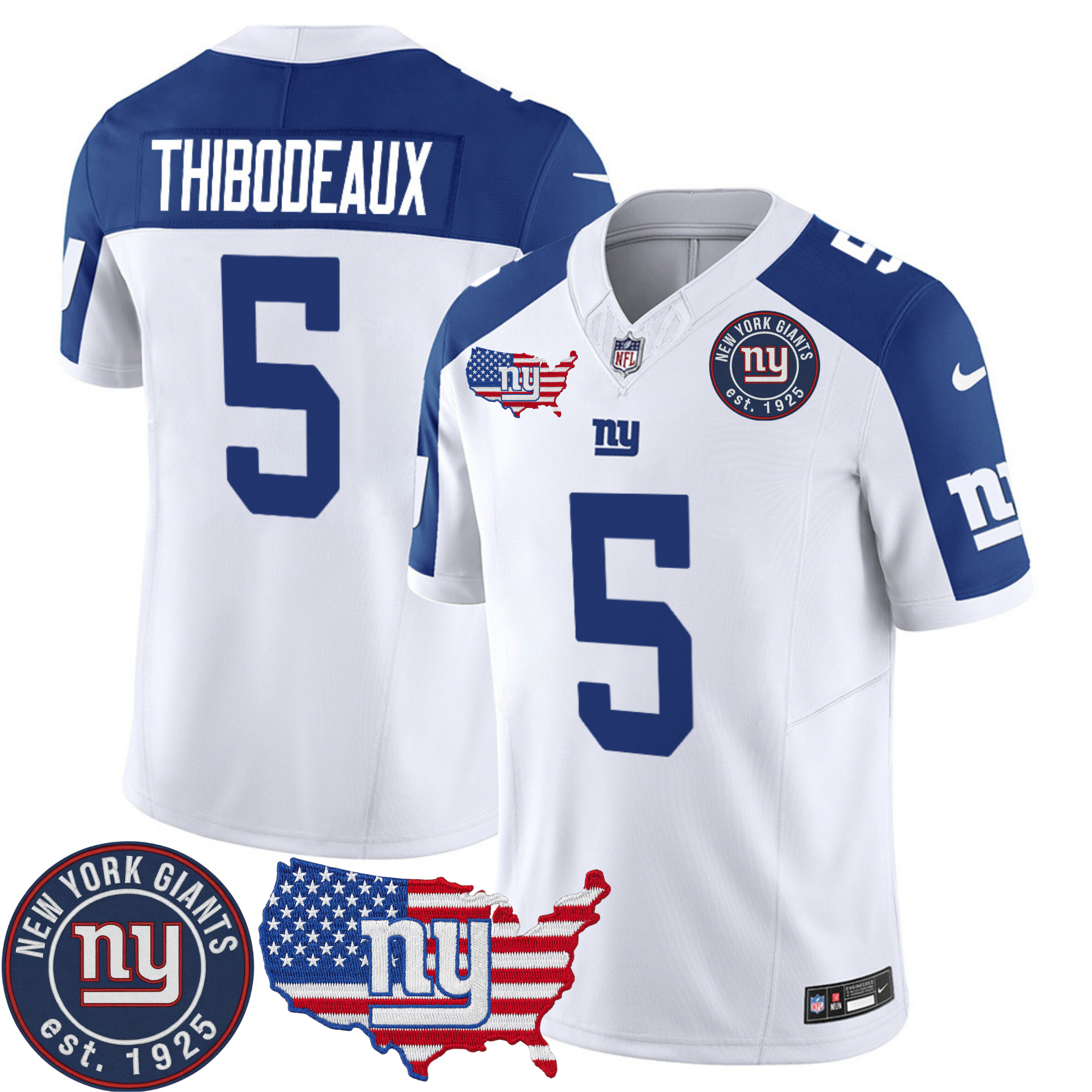 New York Giants Patch Vapor Jersey – All Stitched | NFL Jersey New York Giants Patch Vapor Jersey – All Stitched | NFL Jersey