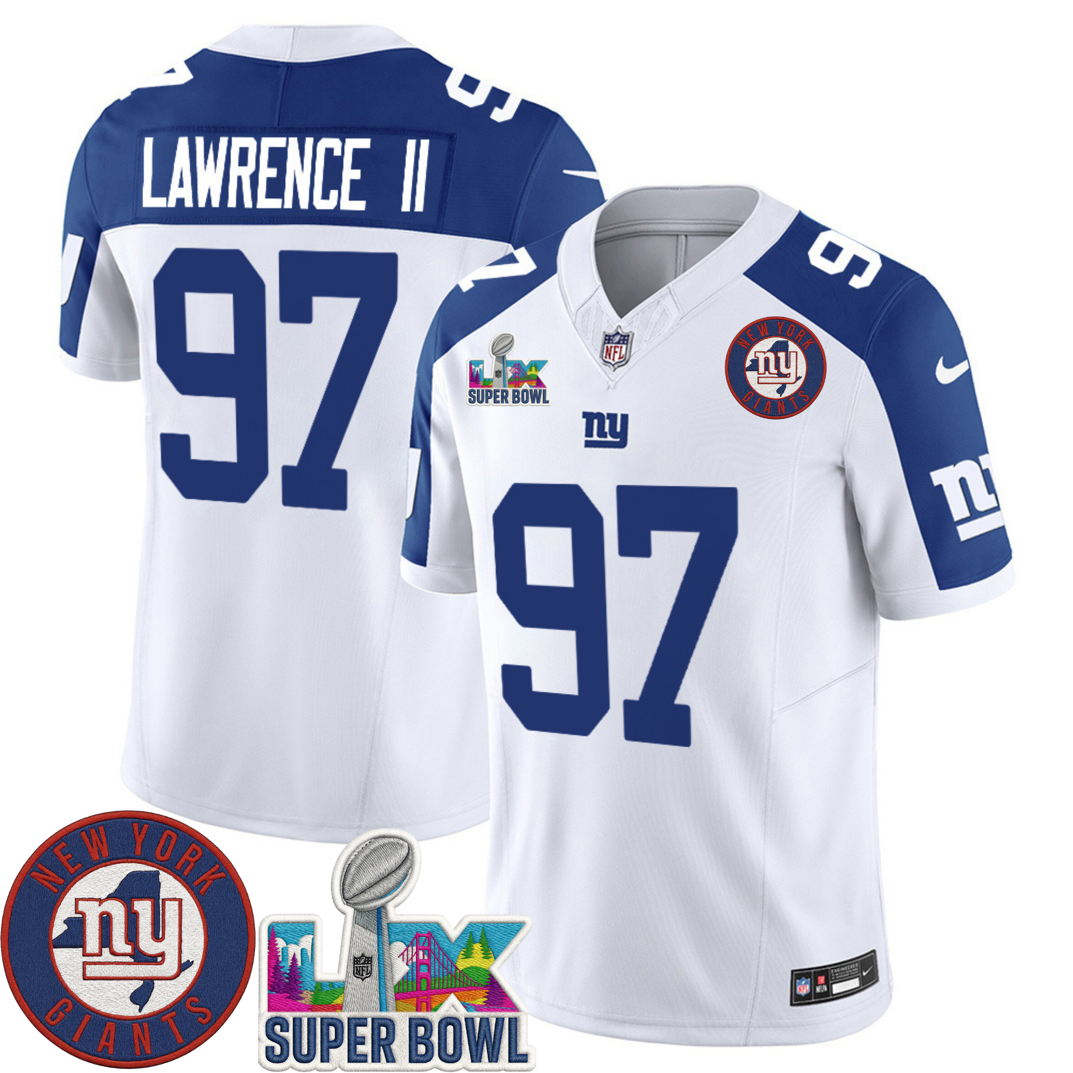 New York Giants NYG LIX Super Bowl Patch Vapor Jersey – All Stitched | NFL Jersey New York Giants NYG LIX Super Bowl Patch Vapor Jersey – All Stitched | NFL Jersey