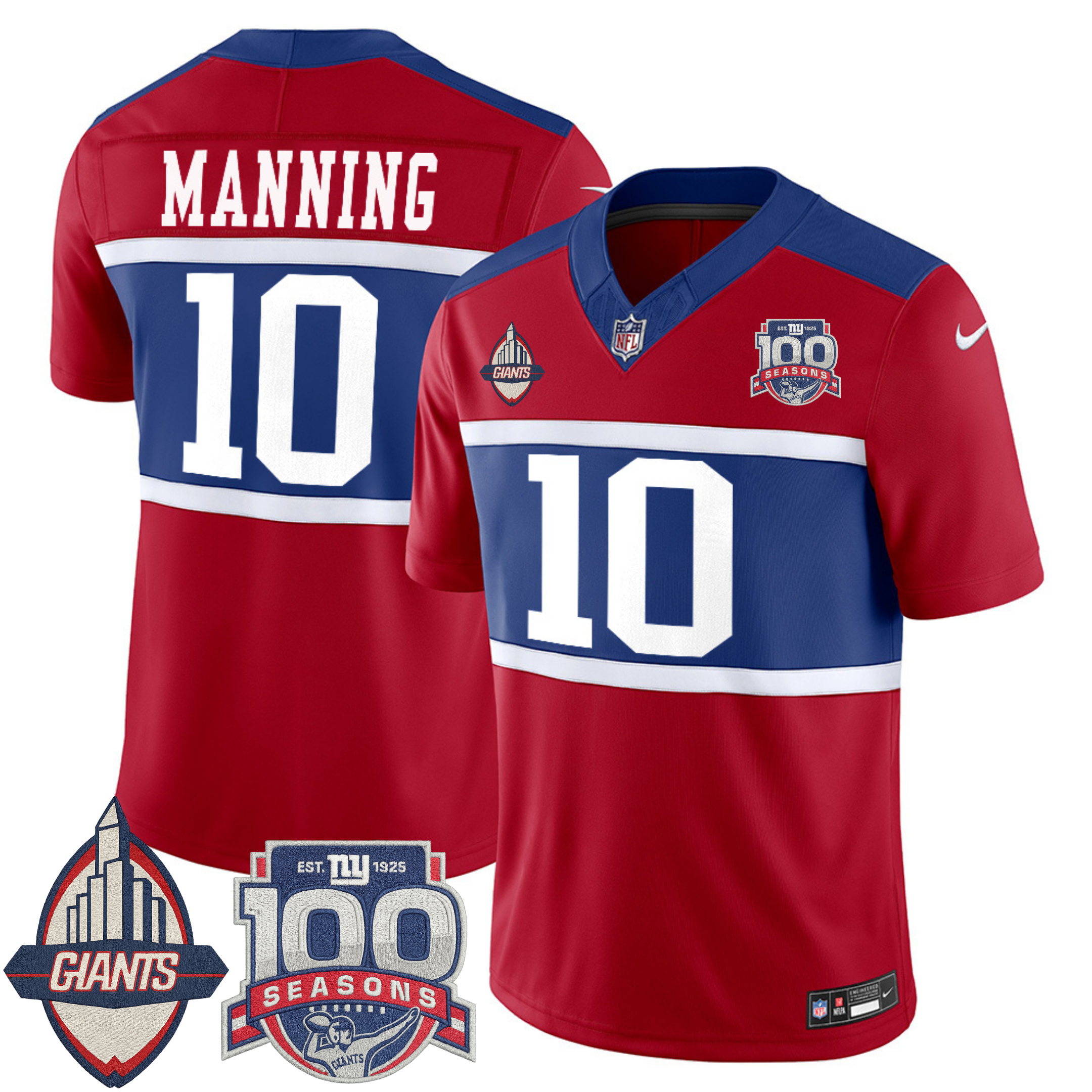 New York Giants Century Patch Commemorative Vapor Jersey – All Stitched | NFL Jersey New York Giants Century Patch Commemorative Vapor Jersey – All Stitched | NFL Jersey