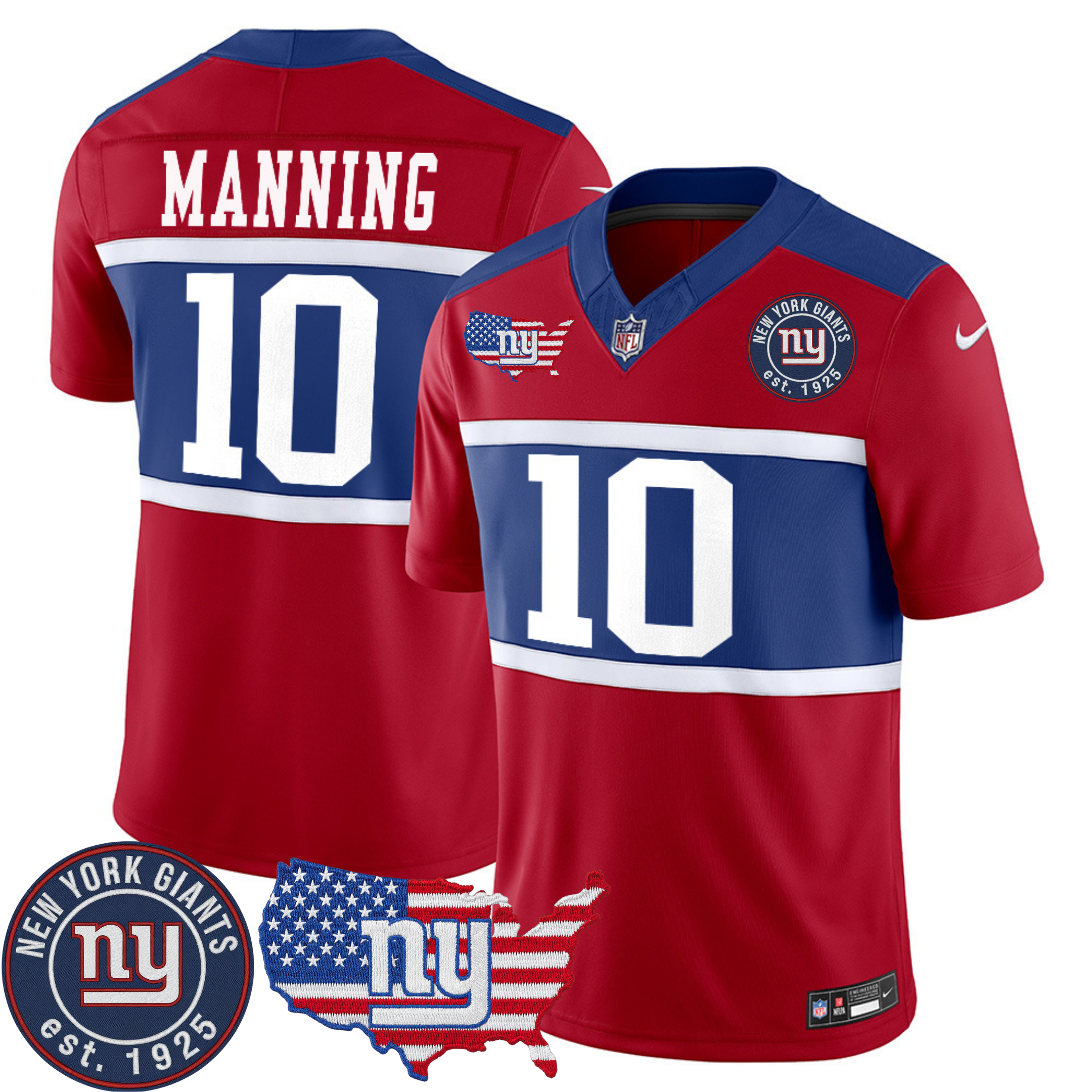 New York Giants Patch Vapor Jersey – All Stitched | NFL Jersey New York Giants Patch Vapor Jersey – All Stitched | NFL Jersey