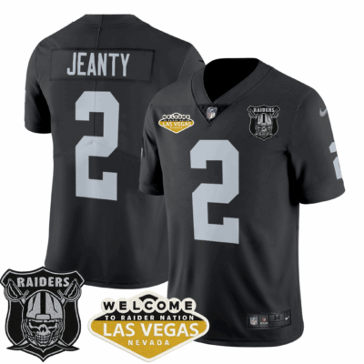 Las Vegas Raiders 2025 Vapor Limited Jersey - All Stitched | NFL Jersey