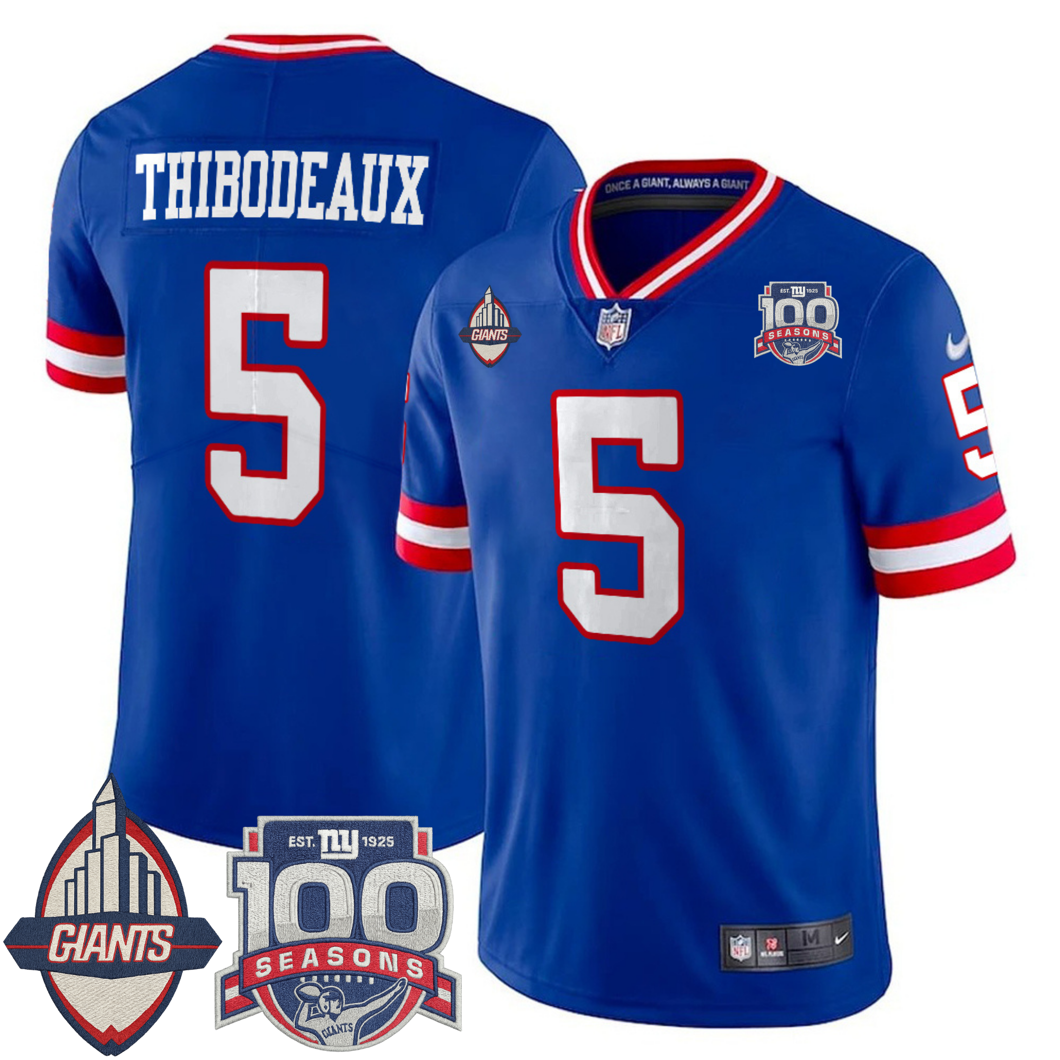 New York Giants Century Patch Commemorative Vapor Jersey – All Stitched | NFL Jersey New York Giants Century Patch Commemorative Vapor Jersey – All Stitched | NFL Jersey