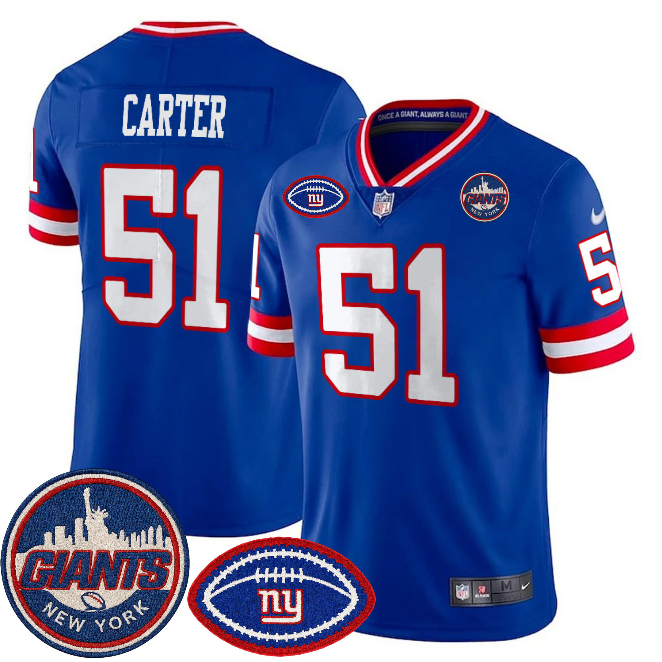 New York Giants NY Patch Commemorative Vapor Jersey – All Stitched | NFL Jersey New York Giants NY Patch Commemorative Vapor Jersey – All Stitched | NFL Jersey