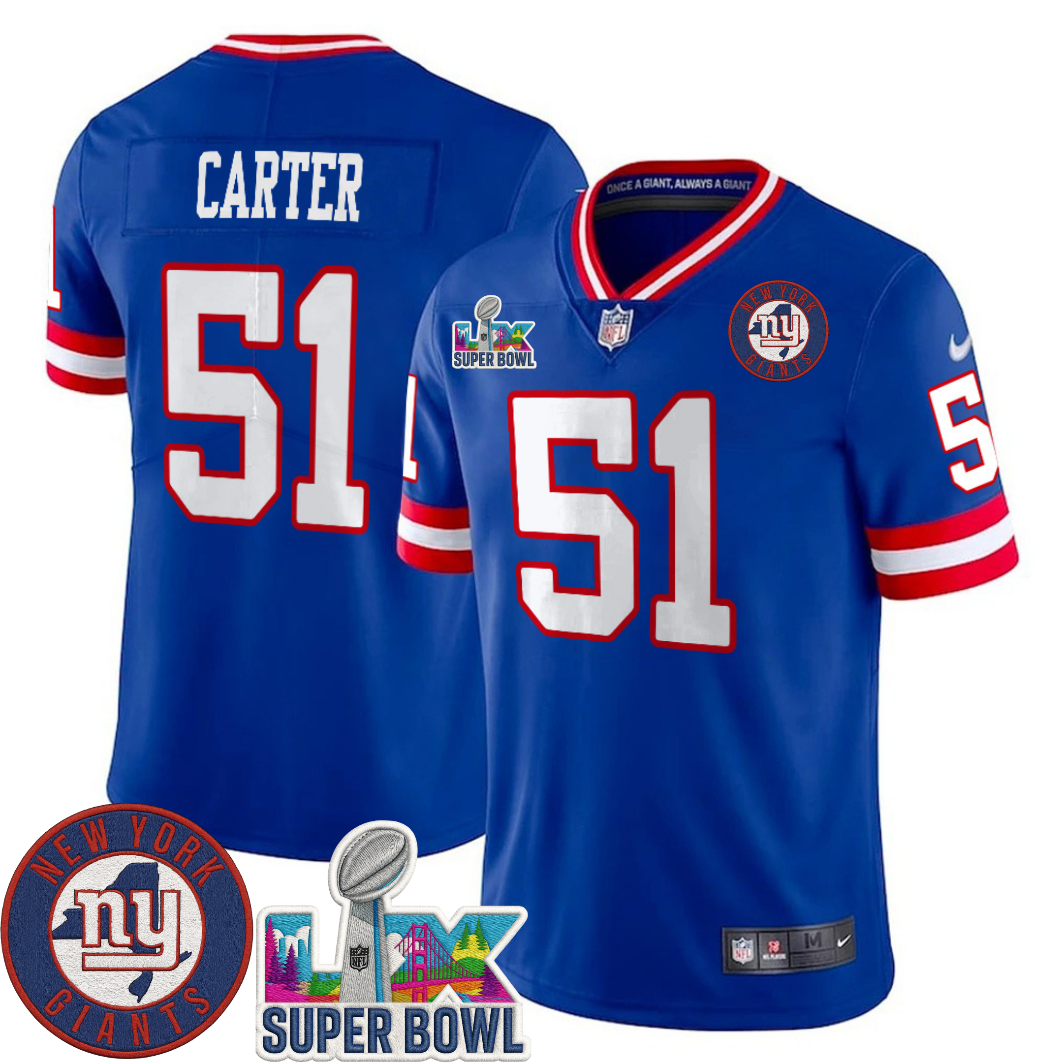 New York Giants NYG LIX Super Bowl Patch Vapor Jersey – All Stitched | NFL Jersey New York Giants NYG LIX Super Bowl Patch Vapor Jersey – All Stitched | NFL Jersey