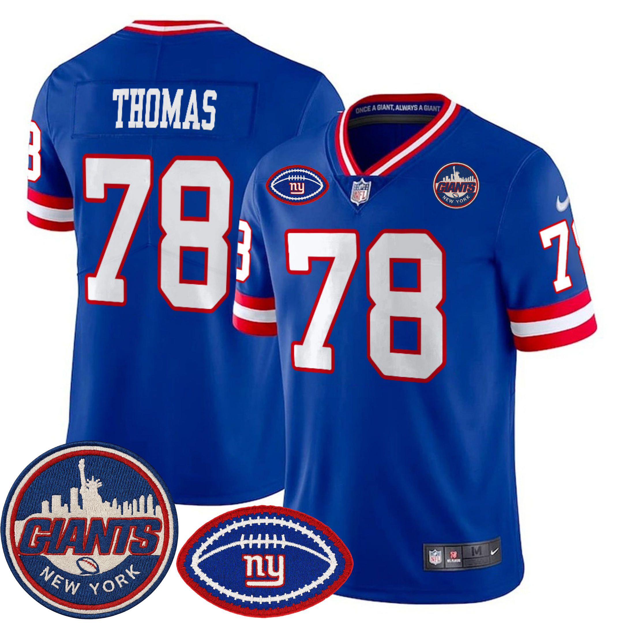 New York Giants NY Patch Commemorative Vapor Jersey – All Stitched | NFL Jersey New York Giants NY Patch Commemorative Vapor Jersey – All Stitched | NFL Jersey