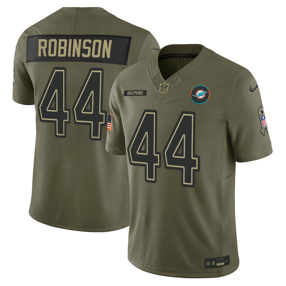 Miami Dolphins Olive 2025 Salute to Service Retired Limited Jersey - All Stitched - Limited Jersey | NFL Jersey Miami Dolphins Olive 2025 Salute to Service Retired Limited Jersey - All Stitched - Limited Jersey | NFL Jersey