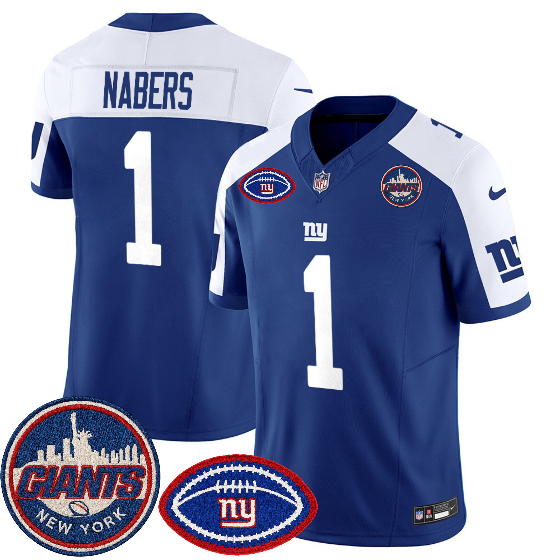 New York Giants NY Patch Commemorative Vapor Jersey – All Stitched | NFL Jersey New York Giants NY Patch Commemorative Vapor Jersey – All Stitched | NFL Jersey