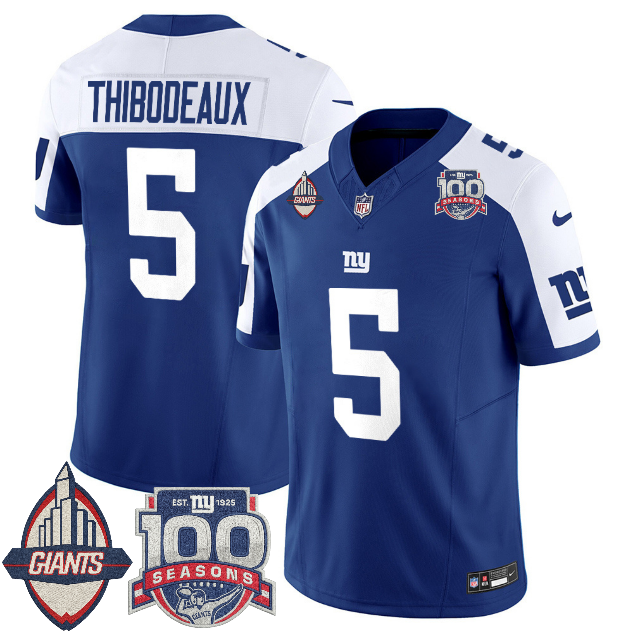 New York Giants Century Patch Commemorative Vapor Jersey – All Stitched | NFL Jersey New York Giants Century Patch Commemorative Vapor Jersey – All Stitched | NFL Jersey