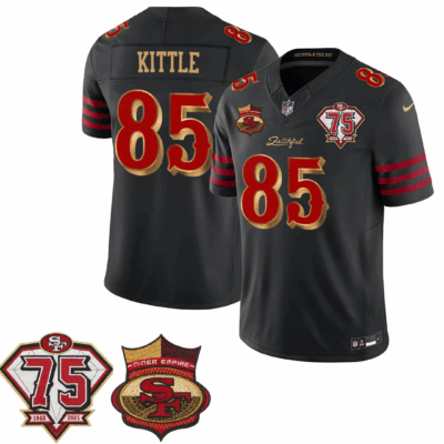 San Francisco 49ers Vapor F.U.S.E. Limited Rivalry 75th Anniversary Series Jersey – All Stitched | NFL Jersey