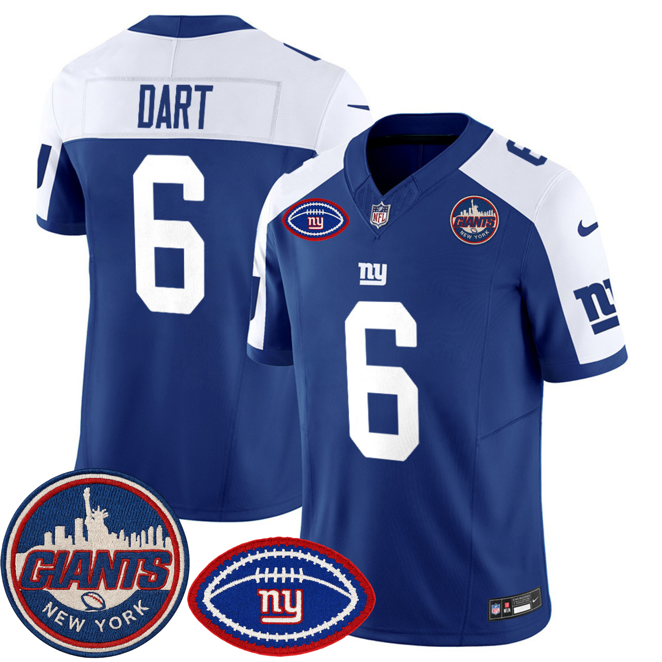 New York Giants NY Patch Commemorative Vapor Jersey – All Stitched | NFL Jersey New York Giants NY Patch Commemorative Vapor Jersey – All Stitched | NFL Jersey